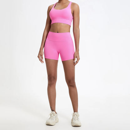 Slim fit sports shorts
